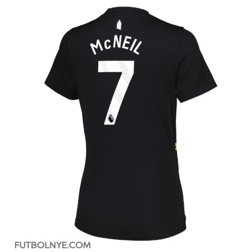 Camiseta Everton Dwight McNeil #7 Tercera Equipación para mujer 2025-26 manga corta